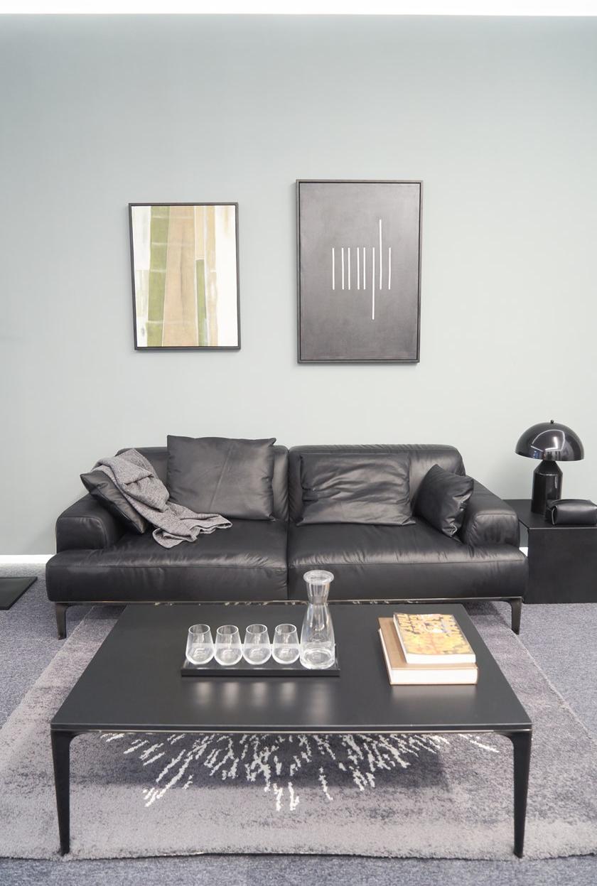 Grado Design 2-х местный кожаный диван Luna Lun-sf-01 - Вид №3