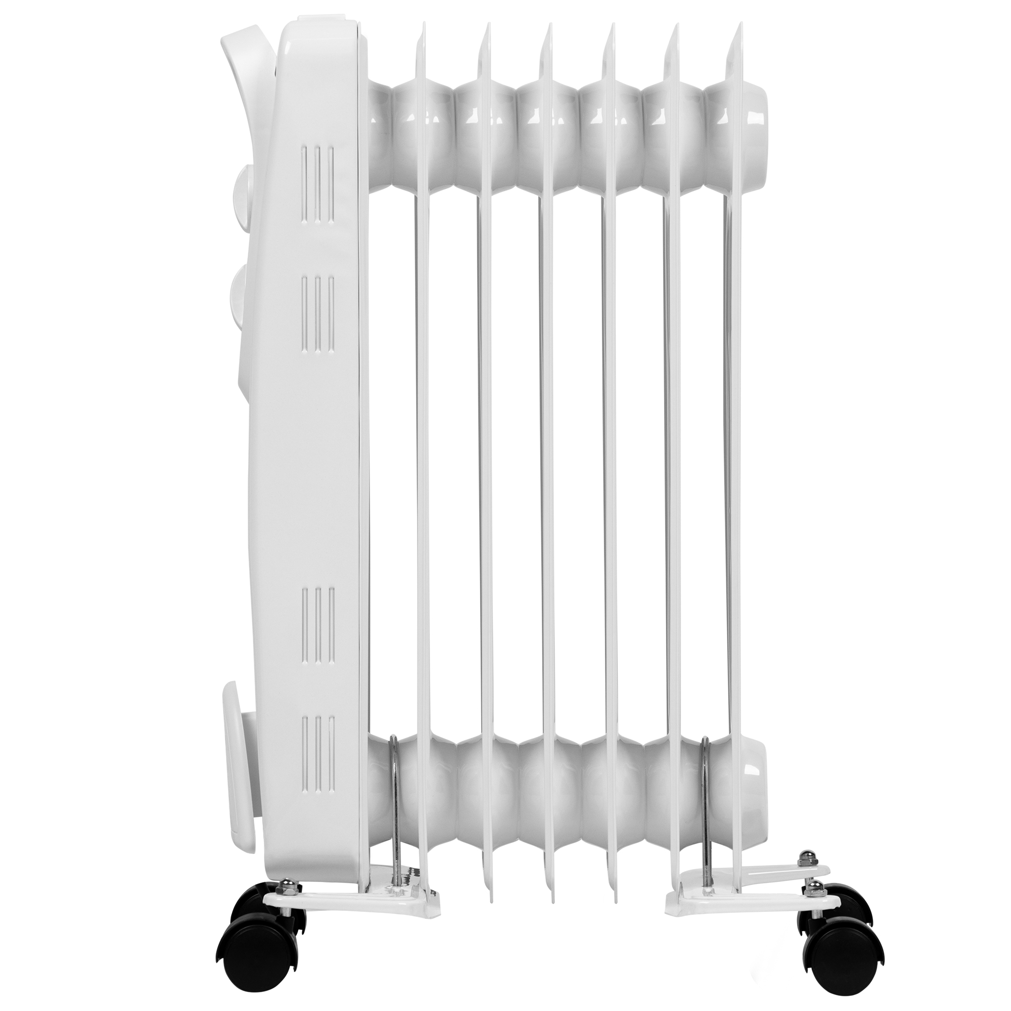 9199757 Масляный обогреватель AC ELECTRIC AOH/BM-07BW 1500 белый STDN-0103678 - Вид №2