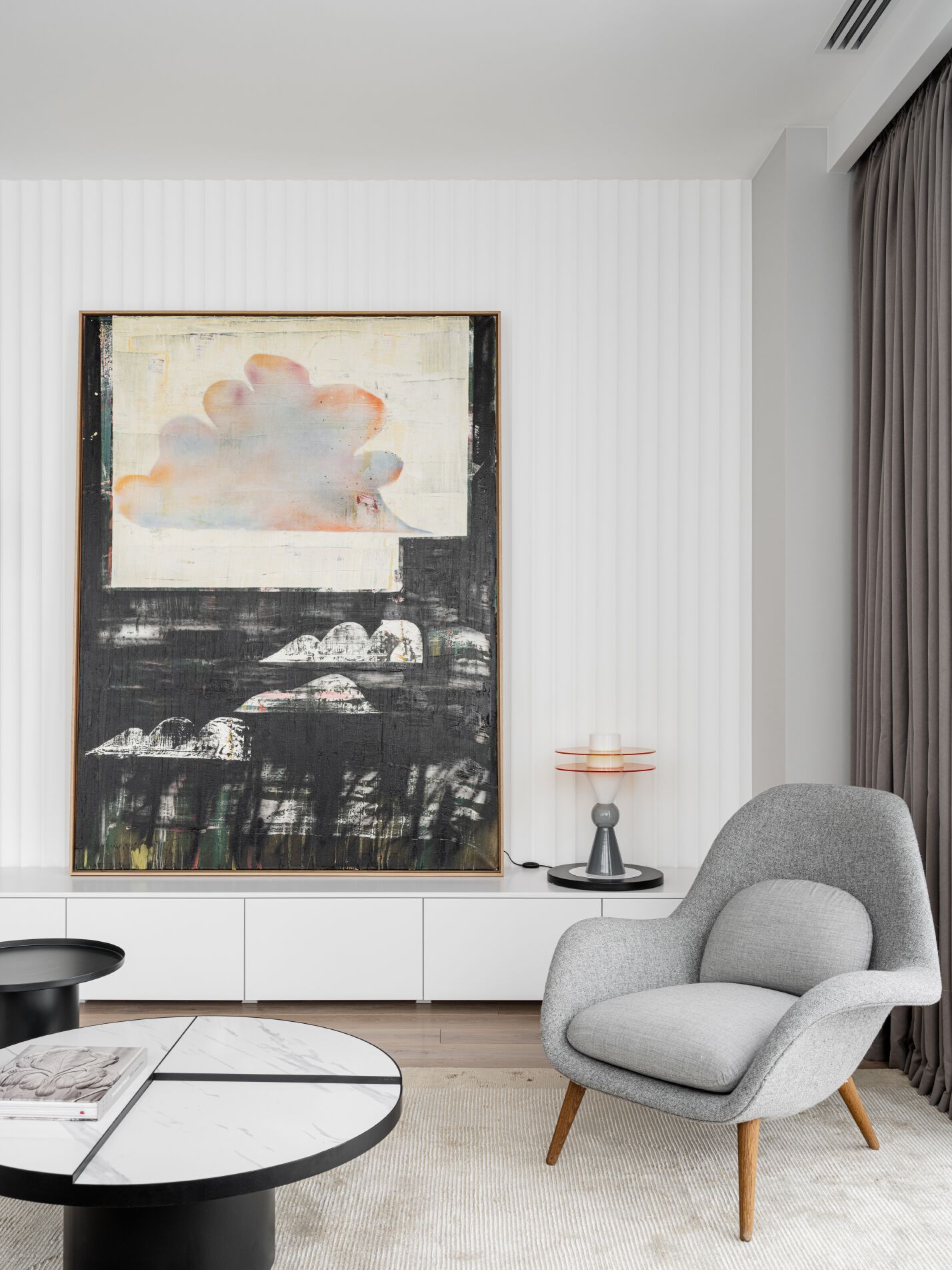 Прямоугольный ковер ручной работы Tapis Rouge цветной блок ARCH-00138835 - Вид №3