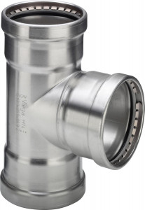 Viega Тройник Sanpress Inox XL 2318XL (482732)