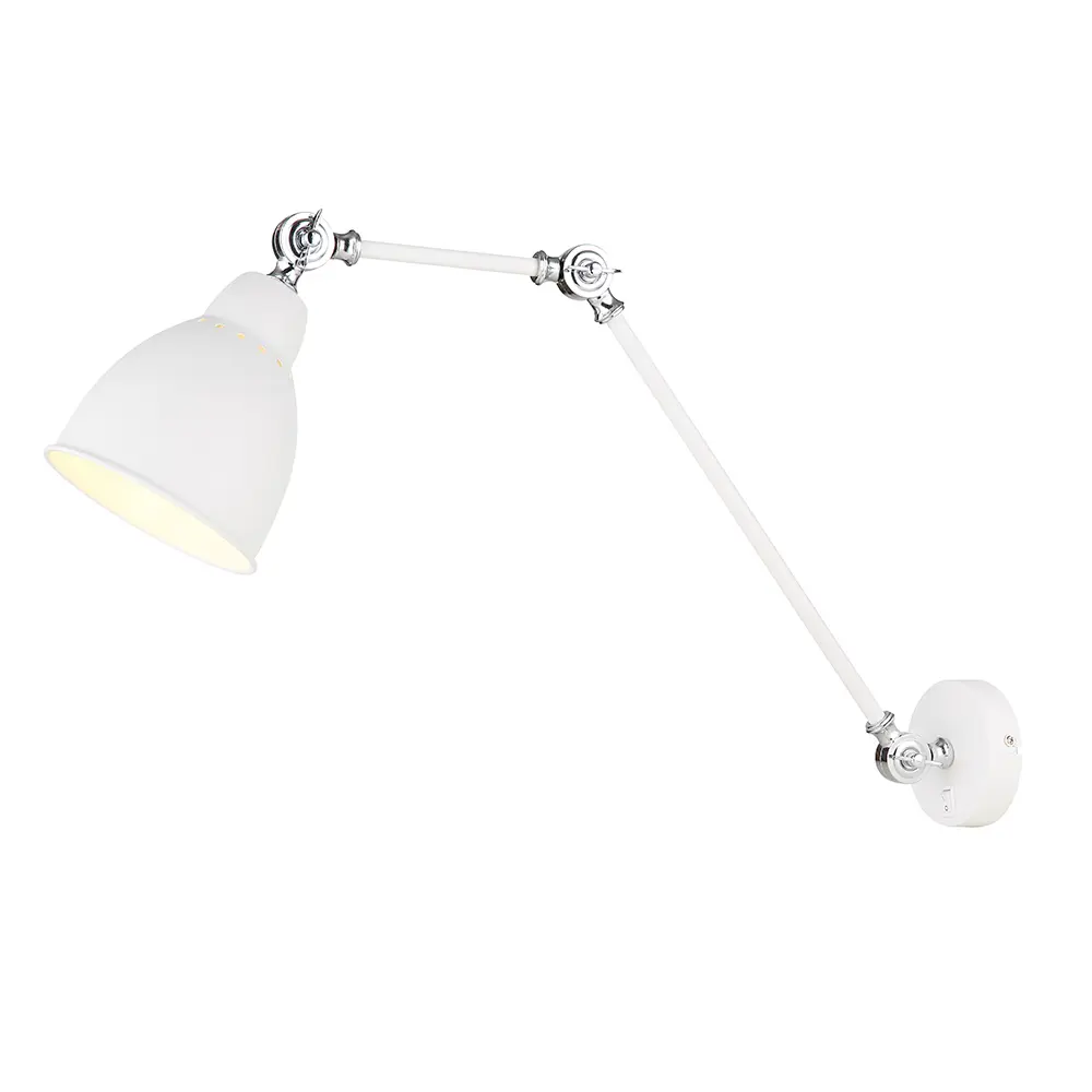 Настенный светильник Arte Lamp Braccio цвет белый 89390348 STLM-2086522 