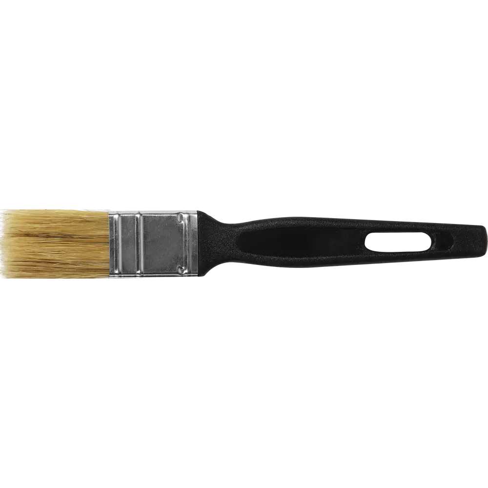 Кисть Сибртех Эконом с натуральной щетиной 25 мм для профессиональной покраски 15441600 STLM-0005771 - Вид №2