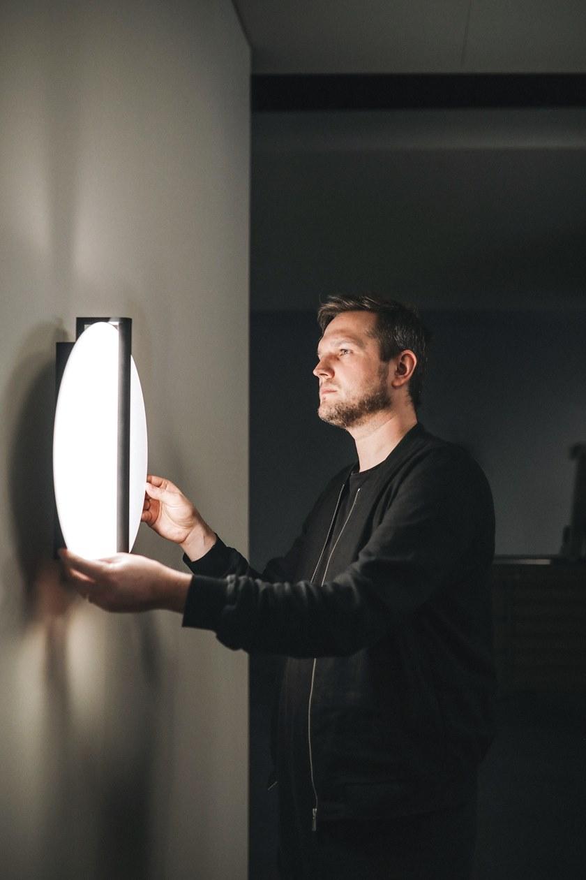 Vibia Настенный светильник из стекла Kontur sun-id-1469623 - Вид №1