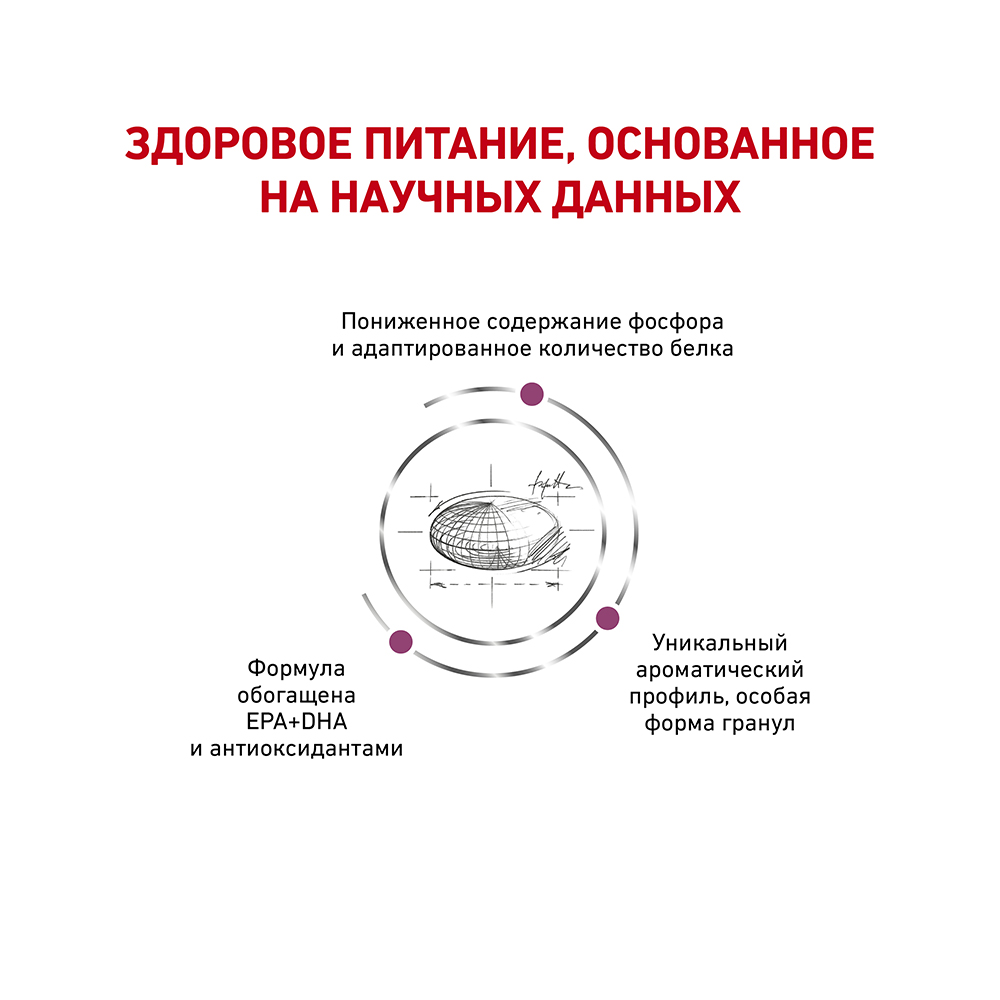 ПР0056389 Корм для кошек Vet Diet Renal RF23 при почечной недостаточности сух. 400г ROYAL CANIN  - Вид №3