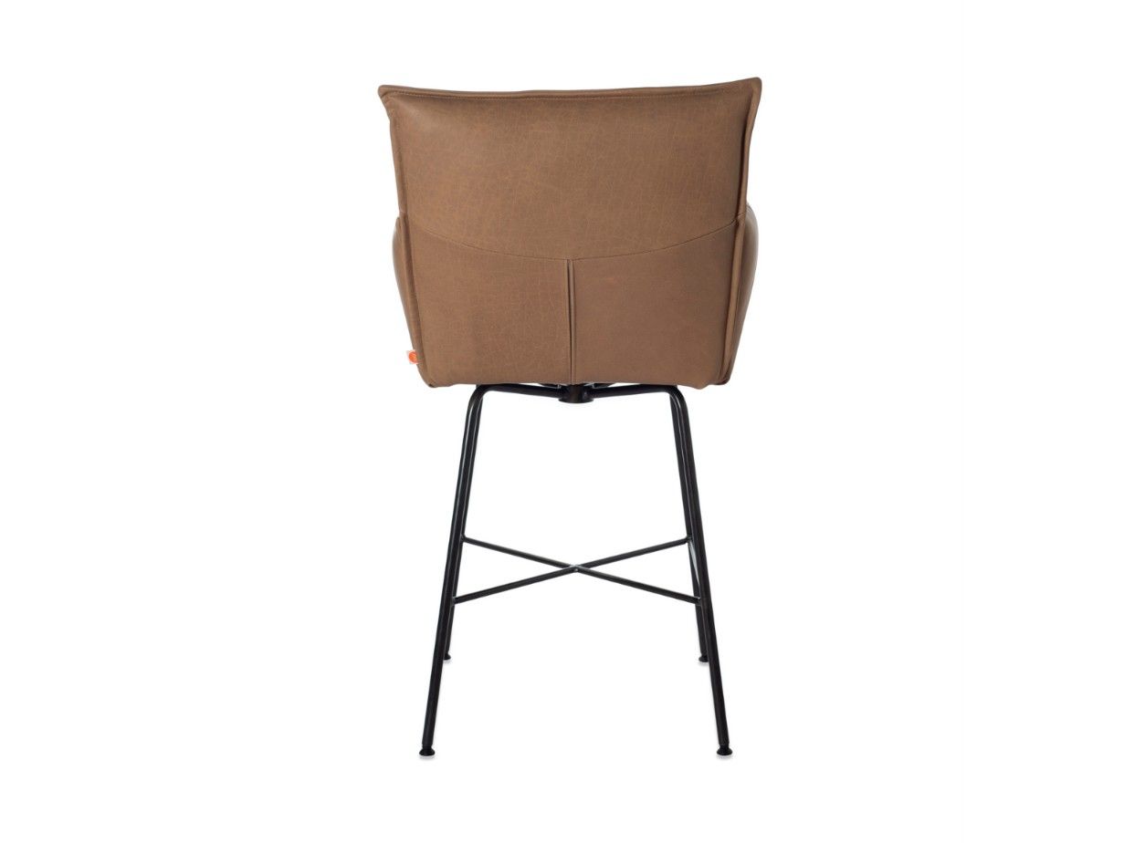 Высокий кожаный поворотный стул с подлокотниками Jess ARCH-00145690 - Вид №1