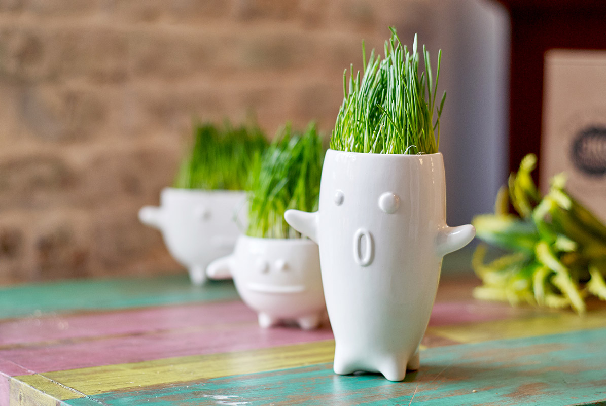 Ваза белая eco "Тиль" ЭКОЧЕЛОВЕКИ - 254587 Белый  - Вид №3