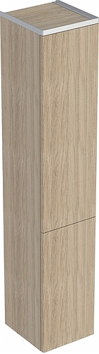 9640021001 IDO Glow шкаф высокий, с двумя дверцами, 330 мм, белый, push-to-open - Вид №4