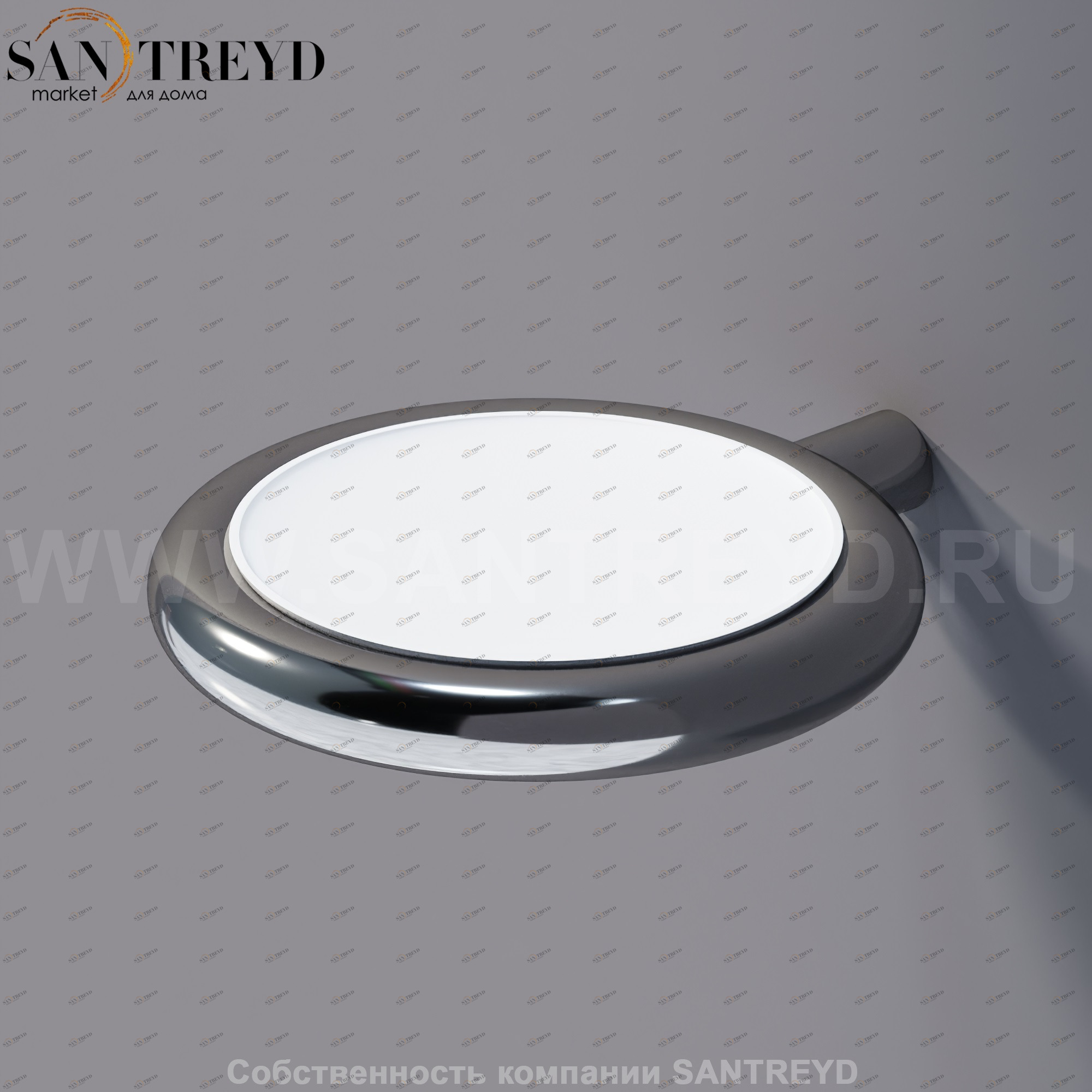 Agape O.L.C. Мыльница белая AOLC0836Z Аксессуары OLC