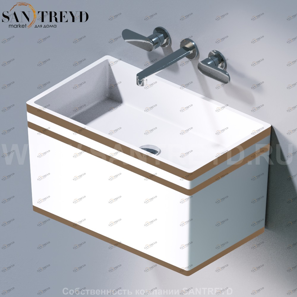 L111.467G Подвесная раковина настенная овальная A. e T. Italia TOWER белая AeT ITALIA