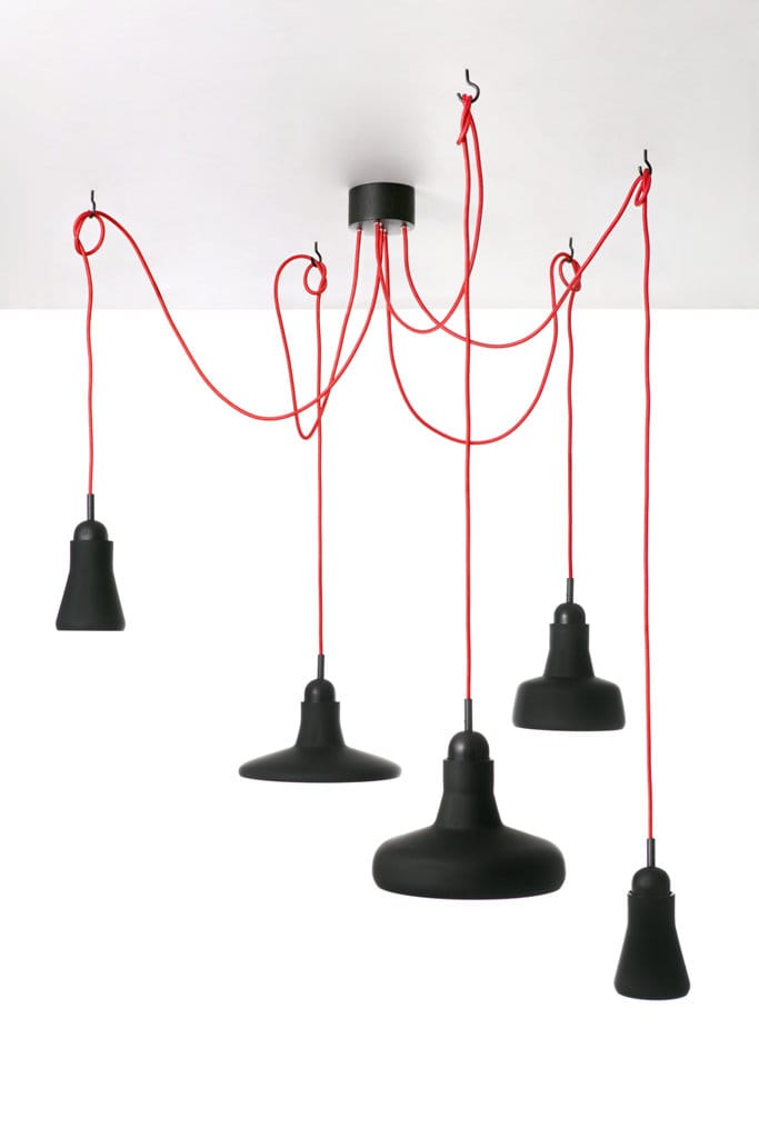 Подвесной светильник из дутого стекла с регулируемой яркостью BROKIS Тени ARCH-00150384 - Вид №2