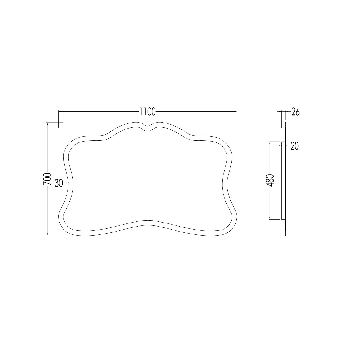 Зеркало / Fairy Devon&Devon sun-id-374483 - Вид №2