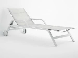 GANDIABLASCO Откидной солярий batyline® с колесами и подлокотниками Stack