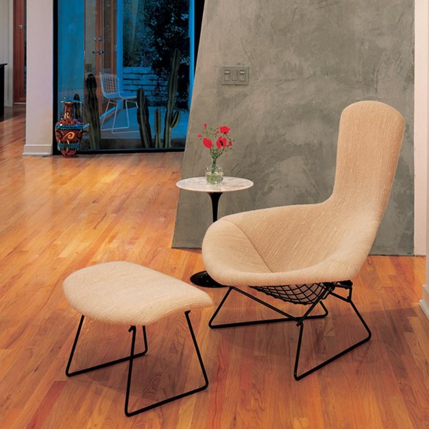 KNOLL Кресло из ткани с высокой спинкой Bertoia sun-id-1384142 - Вид №7