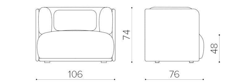 Кресло с подлокотниками True Design шо ARCH-00087606 - Вид №17