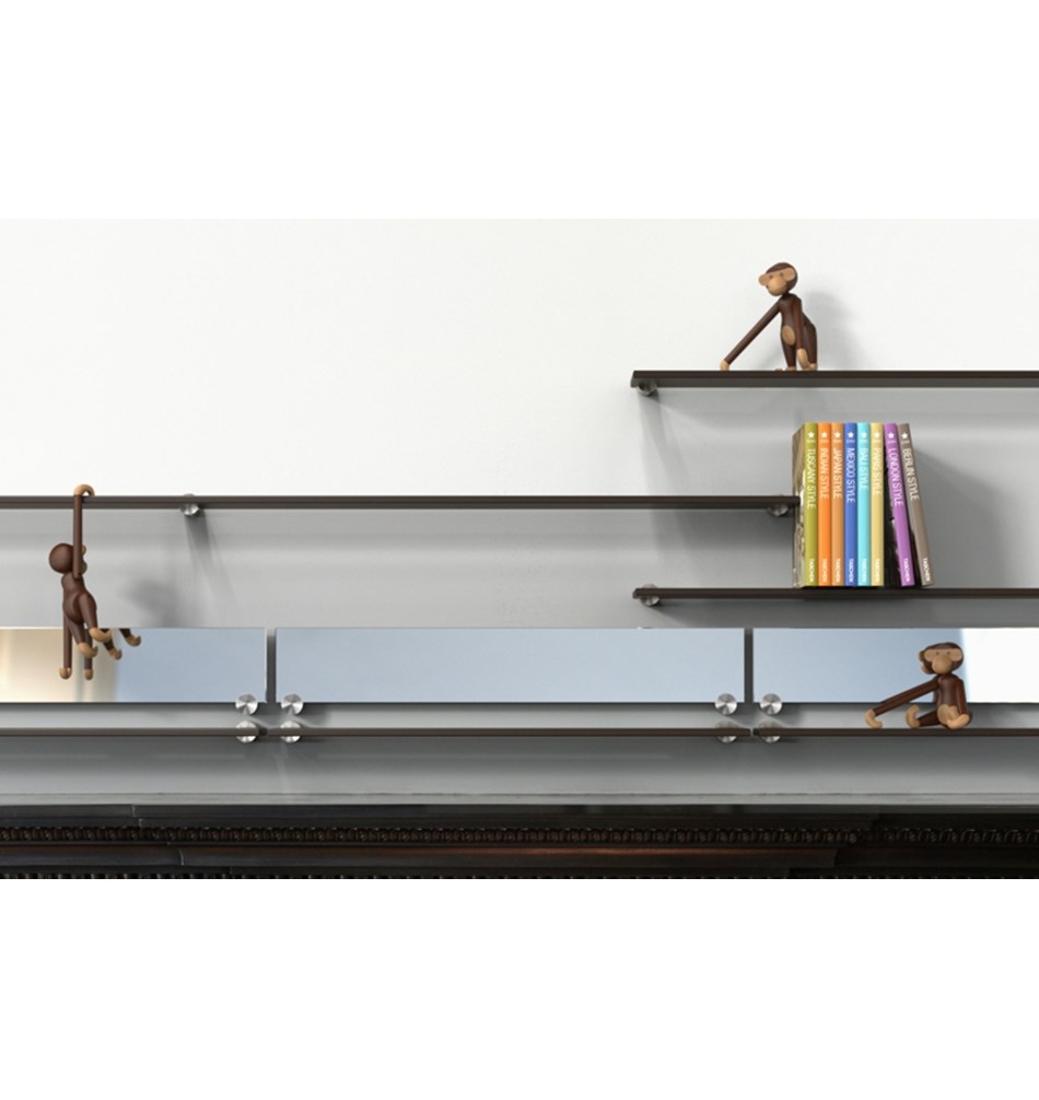 FROST Зажим для полок 5 » 2 шт. отполированный Нержавеющая сталь Полированный O1933  - Вид №2