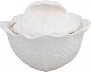 10600139 Bordallo Pinheiro Супница Bordallo Pinheiro Капуста 3л, керамика, бежевая Керамика