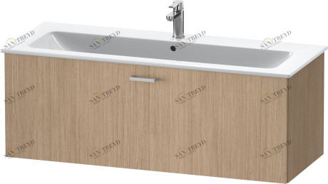 XB603305252 XBase Тумбочка подвесная Европейский дуб, декор Duravit 