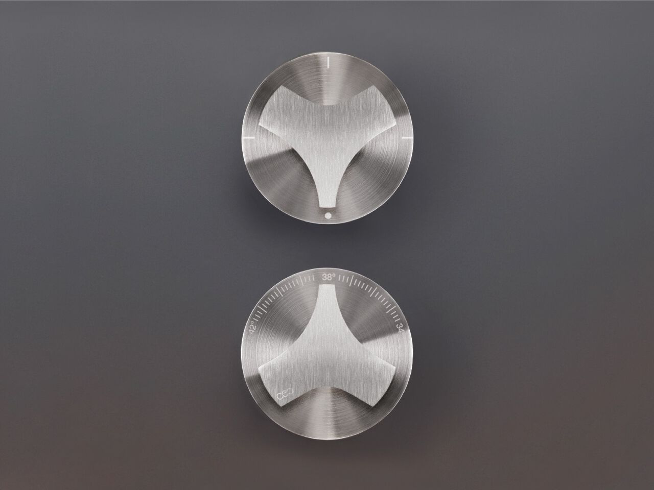 Нержавеющая сталь термостатический встраиваемый смеситель для душа с переключателем CEADESIGN ZIQQ ARCH-00148264 - Вид №1