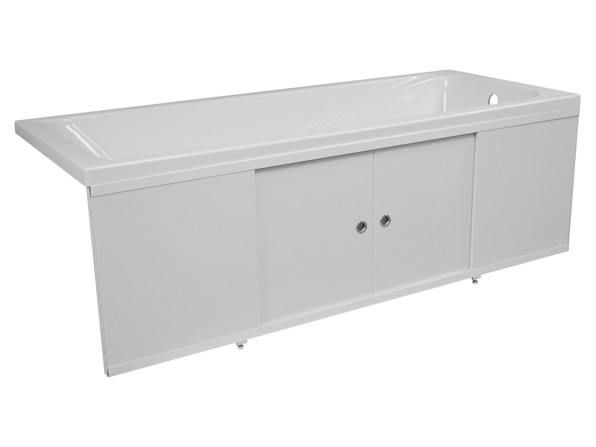 89139533 Экран-купе под ванну фронтальный 149 см цвет белый лед Экран купе STLM-0078950 МЕТАКАМ  - Вид №2