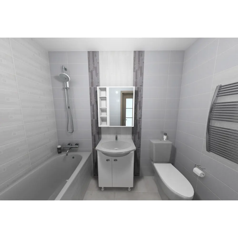 Плитка настенная Emigres Detroit Blanco 20x60 см 1.44 м² цвет белый 15632617 STLM-2160430 - Вид №4
