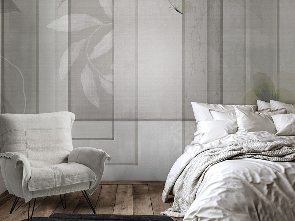 Обои с цветочными мотивами N.O.W. Edizioni TEXTILE / ORGANDIS III ARCH-00076727