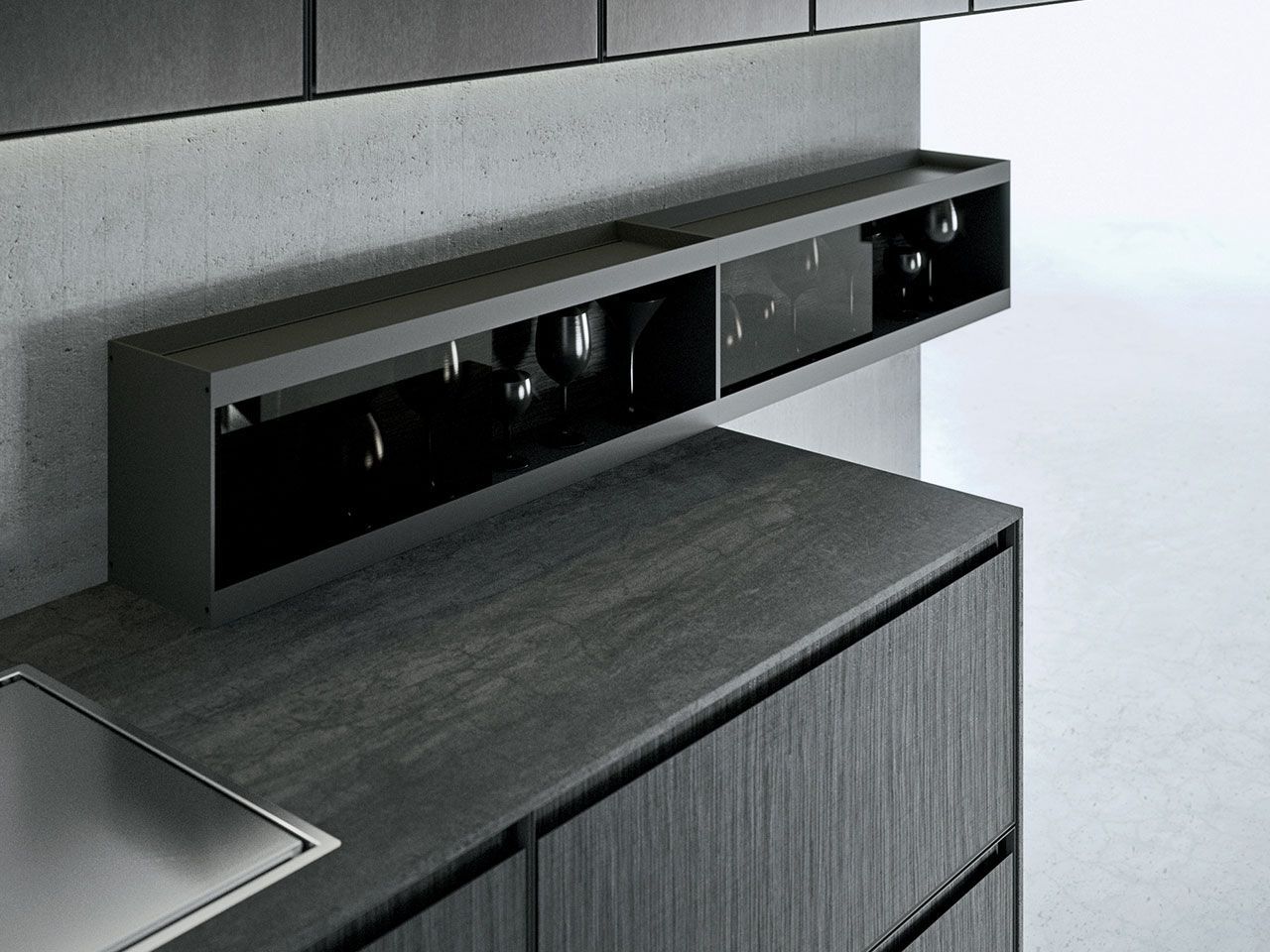 Встроенная кухня с островом Arrital AkB_08 ARCH-00149103 - Вид №4