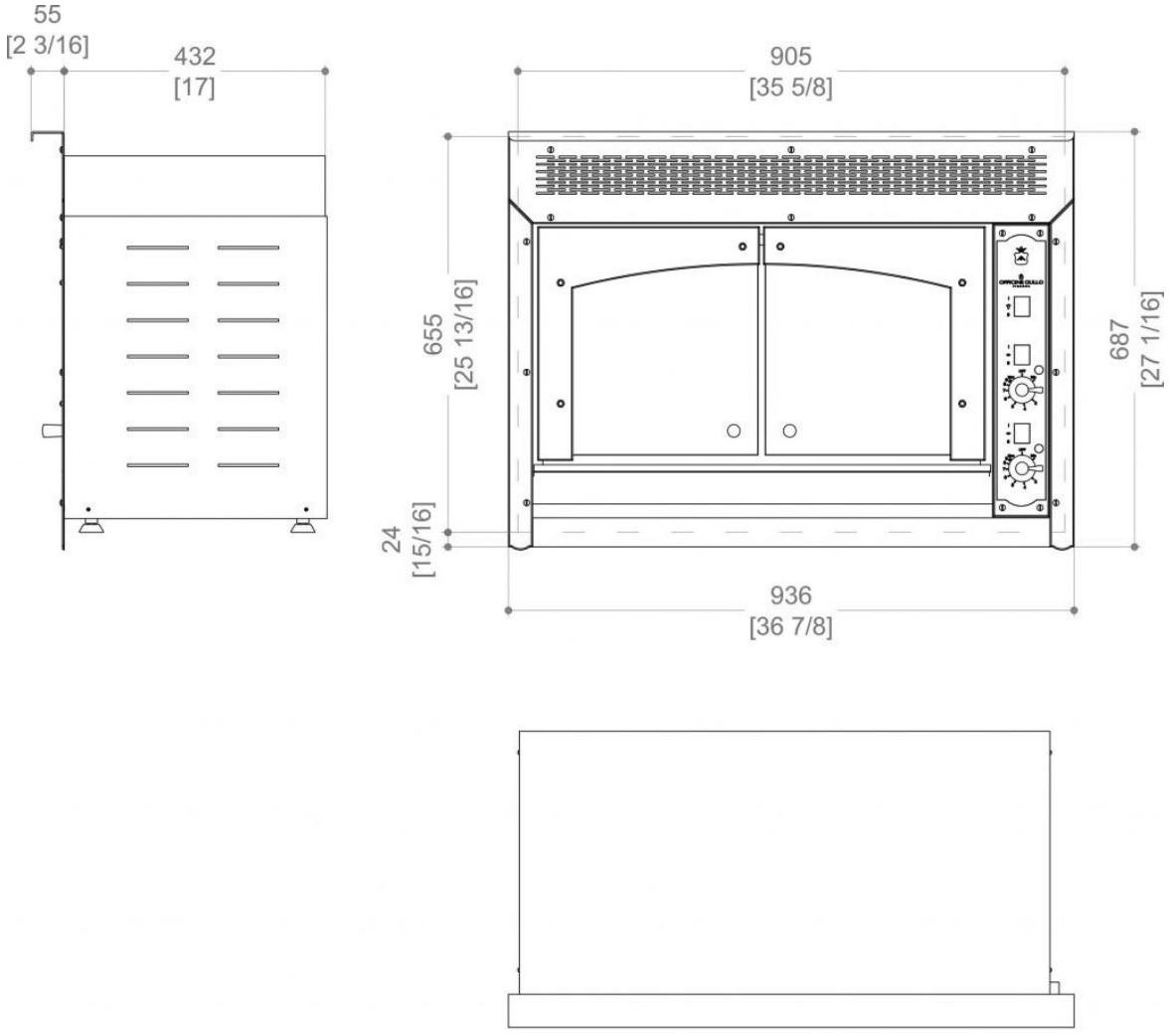 Officine Gullo Электрический гриль из металла sun-id-1480853 - Вид №1