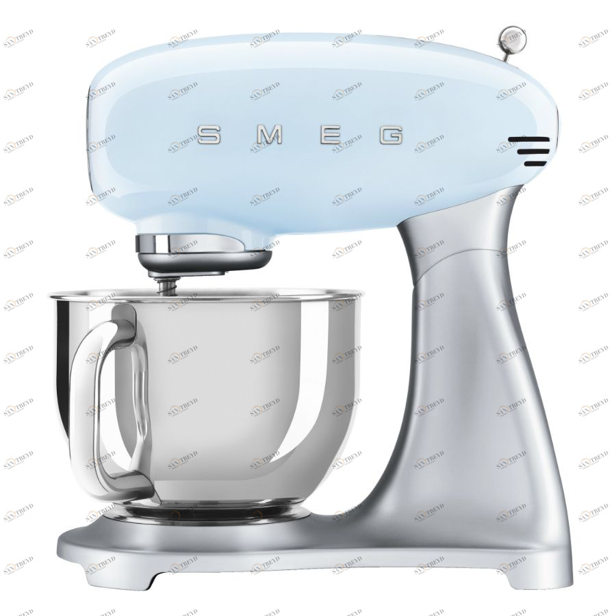 Миксер планетарный Smeg, пастельно-голубой SMF02PBEU