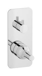 Внешние части встроенного в стену смесителя на 3 потребителя WE ARE IB bi312cc Chrome Batlo