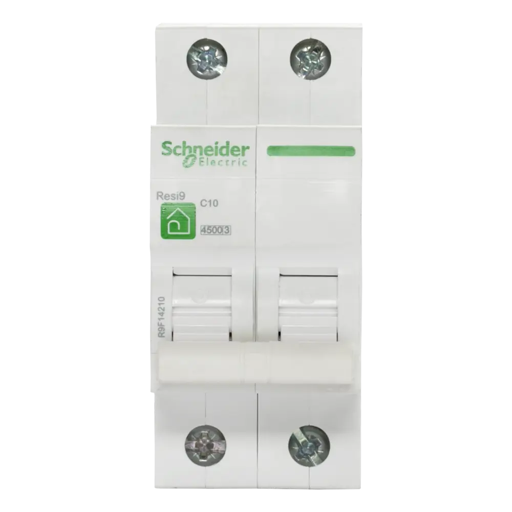 Автоматический выключатель Schneider Electric Resi9 2P С10 А 4.5 кА 16591319 STLM-2069378  - Вид №1