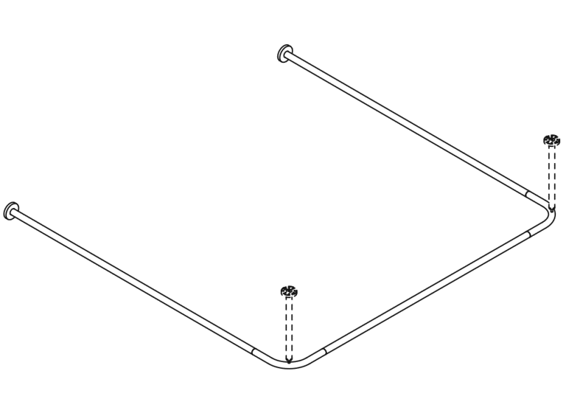 900.34.30260 Карниз HEWI System 900 - Вид №4