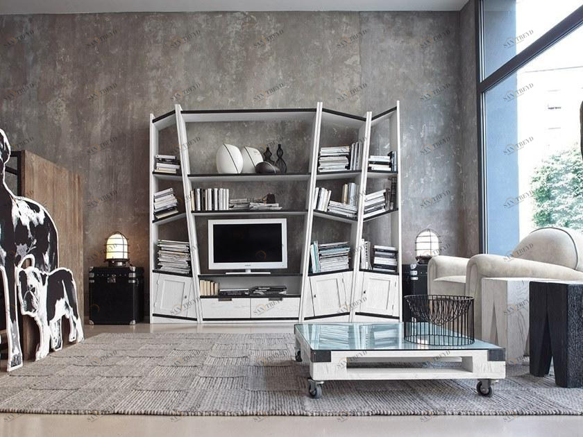 Devina Nais Модульная стенка для хранения из массива дерева Unika sun-id-1379594