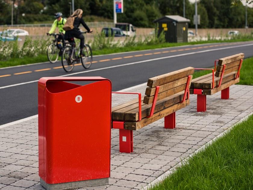 VESTRE Контейнер для мусора из оцинкованной стали Dialog sun-id-1465535 - Вид №3