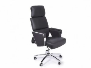 Arrediorg.it® Поворотное офисное кресло из экокожи с подлокотниками