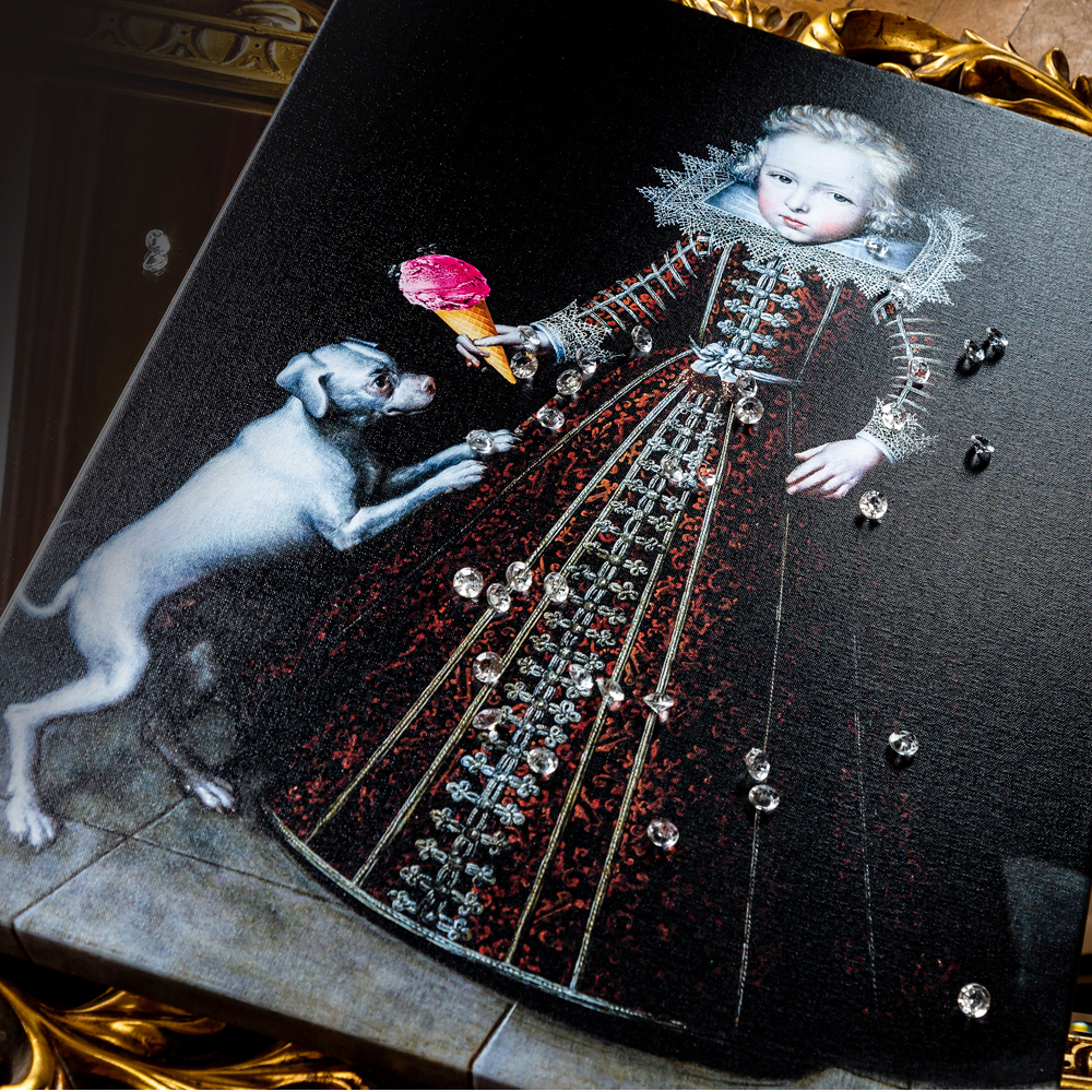 30101919 Арт-портрет «Ульрих Датский» (холст, галерейная натяжка) Object Desire  - Вид №3