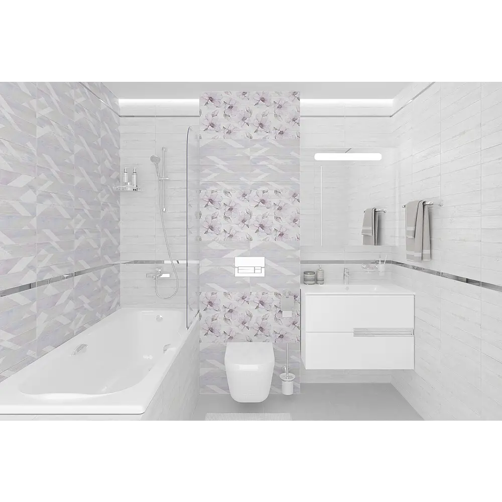 Плитка настенная Chance с узором 20х40 см 1.2 м² 82794815 STLM-2060750 Santreyd СHANCE - Вид №6