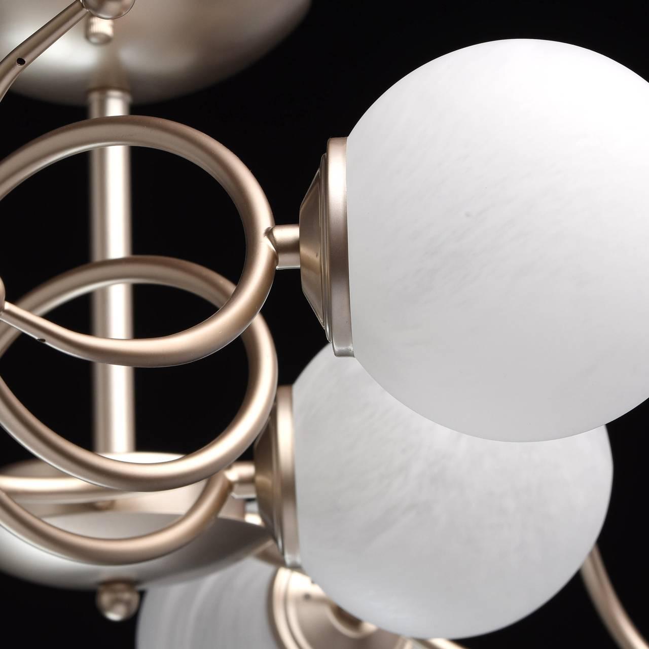 Потолочная люстра MW-Light Оливия 306012808 MW-LIGHT ДИЗАЙНЕРСКИЕ, ОЛИВИЯ 194021 Белый  - Вид №2