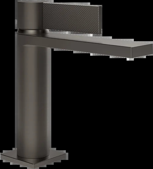 Смеситель для умывальника 73602 707 Gessi Inverso ЧЕРНЫЙ МЕТАЛЛ BR. PVD