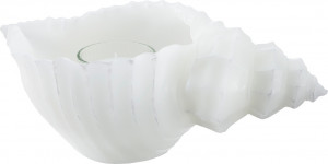 10564901 Point a la ligne Свеча 10,5см "Раковина" (белая) Воск