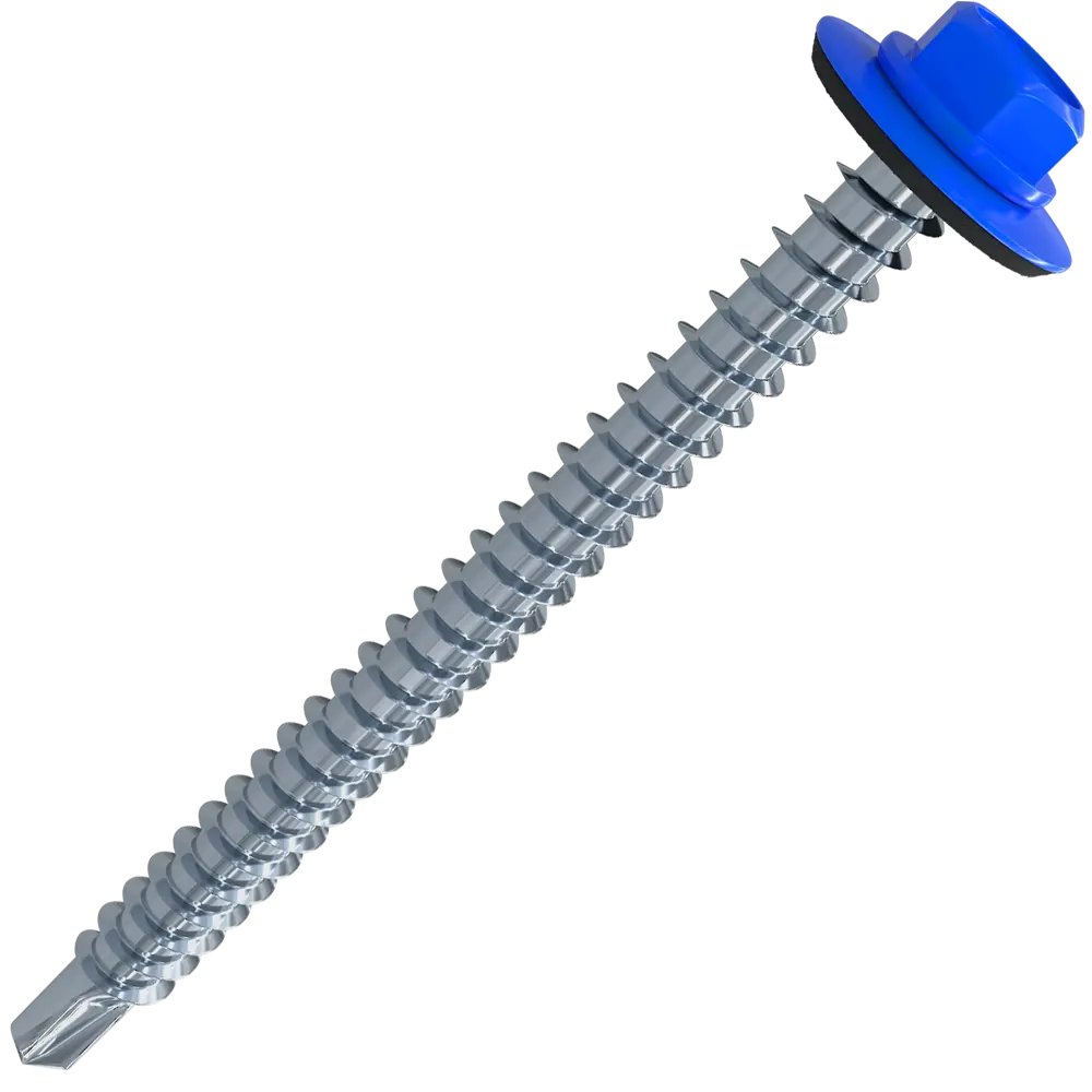 Кровельные саморезы STANDERS RAL5005 сверлоконечные синие 4.8x65, 50 шт. 82182093 STLM-2003722 