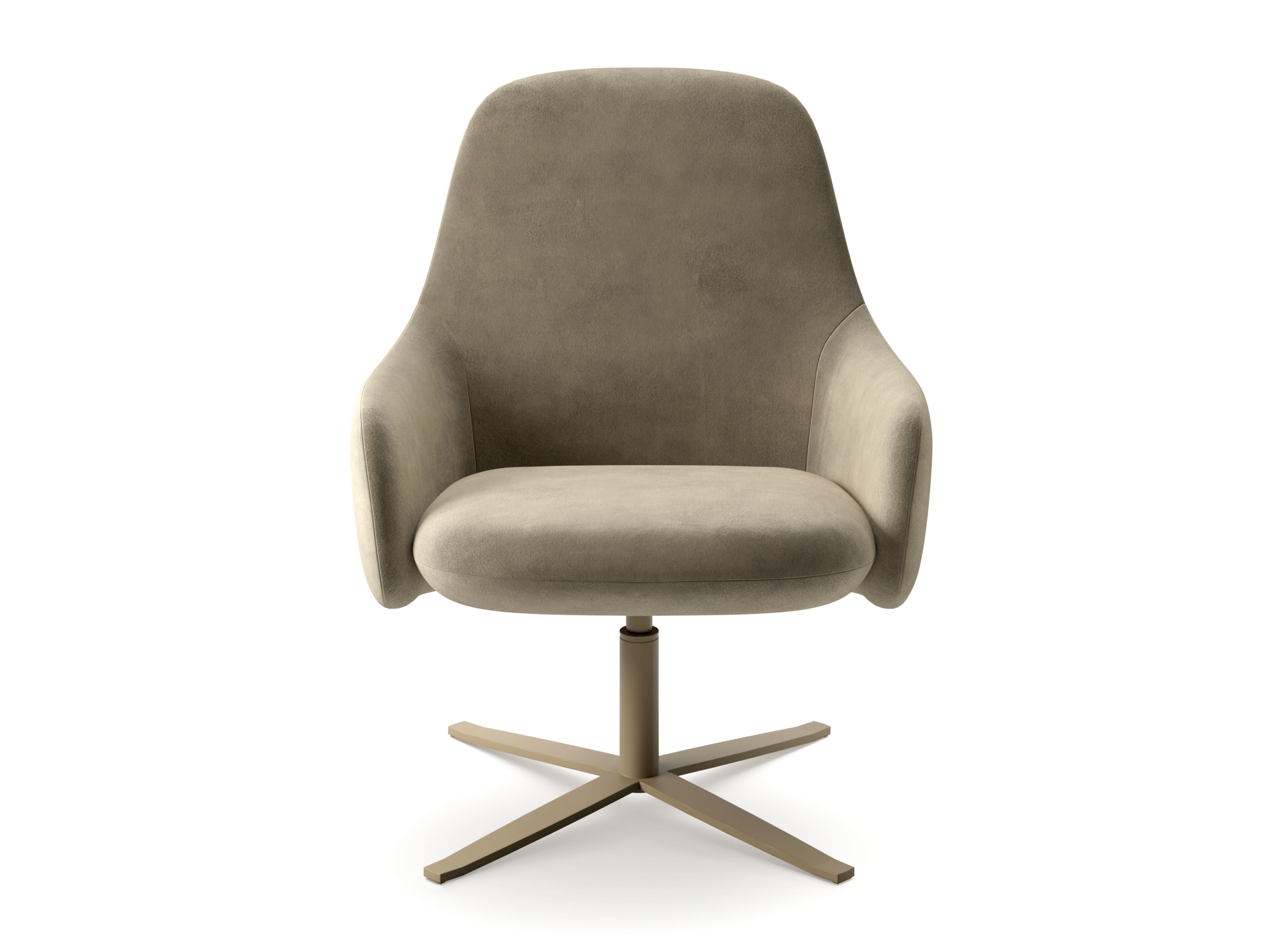 Тканевое кресло с подлокотниками Innova Imbottiti Bloom ARCH-00113960