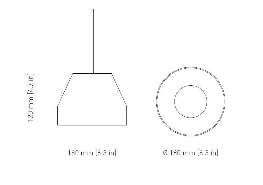 Порошковое покрытие стальной подвесной светильник +kouple колпачок ARCH-00103494 - Вид №12