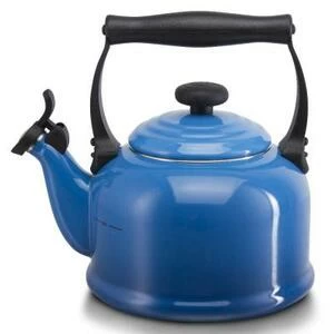 Чайник со свистком Le Creuset, эмалированная сталь, 2,1 л, синий