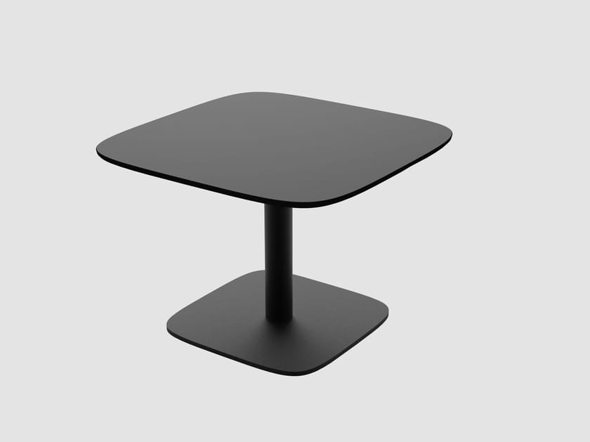 Квадратный ламинат низкий журнальный столик Intuit by Softrend Aide ARCH-00136156