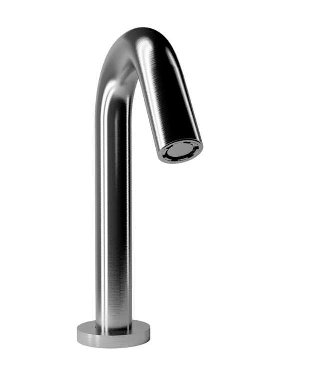 70800 INOX Поворотный излив для раковины из матовой нержавеющей стали 316. Bongio Time2020 Complements 
