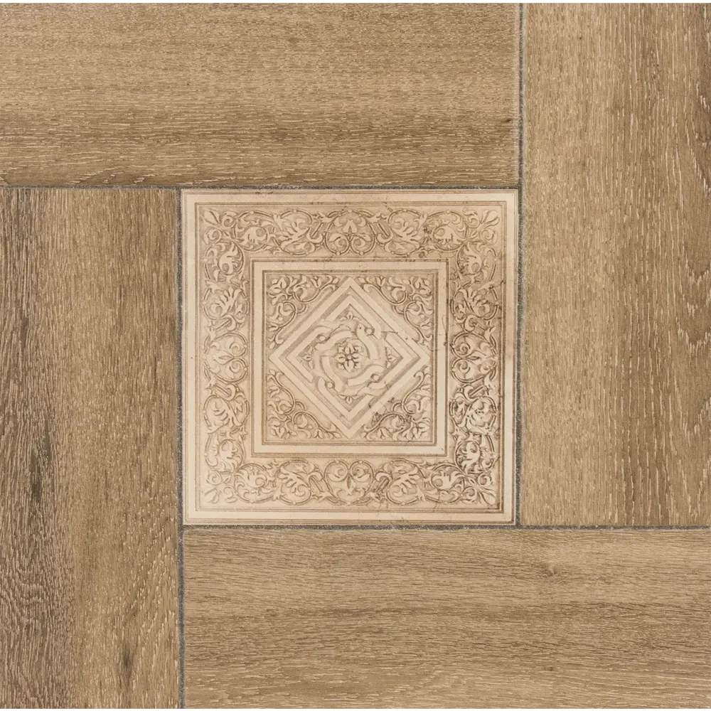 Плитка напольная Alma Ceramica «Ранчо» 41.8х41.8 см 1.92 м² цвет коричневый 82480937 STLM-2014309  - Вид №1