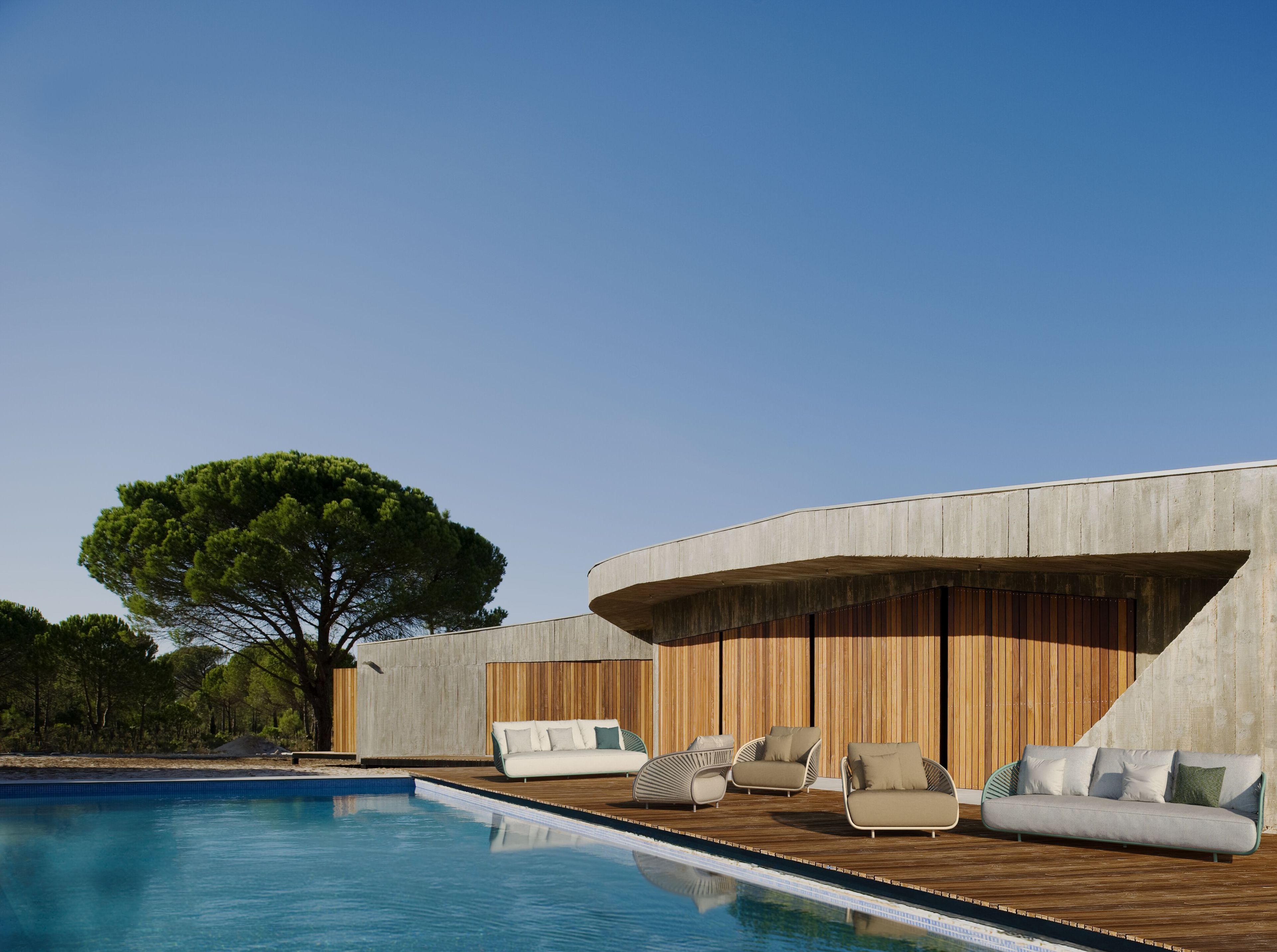 Садовый диван в Sunbrella® YAAZ Barla ARCH-00057688 - Вид №4