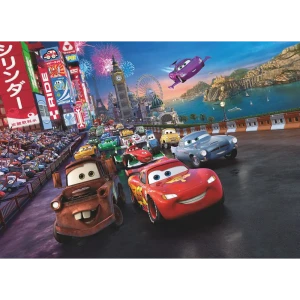 Фотопанно бумажное «Cars Race», 184х254 см 17831687 STLM-2037327