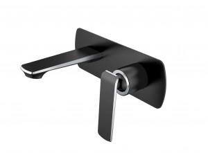 HB80548-7 Встраиваемый смеситель , черный Haiba