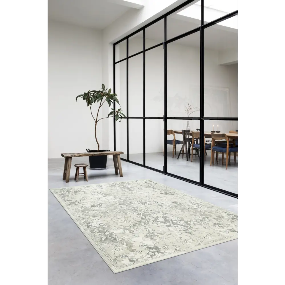 Ковер полиэстер Fresco 69002/6555 135х195 см цвет серый 85304877 STLM-2038250 RAGOLLE  - Вид №6